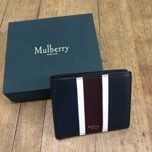 Men’s Stripped Mulberry Bilfold